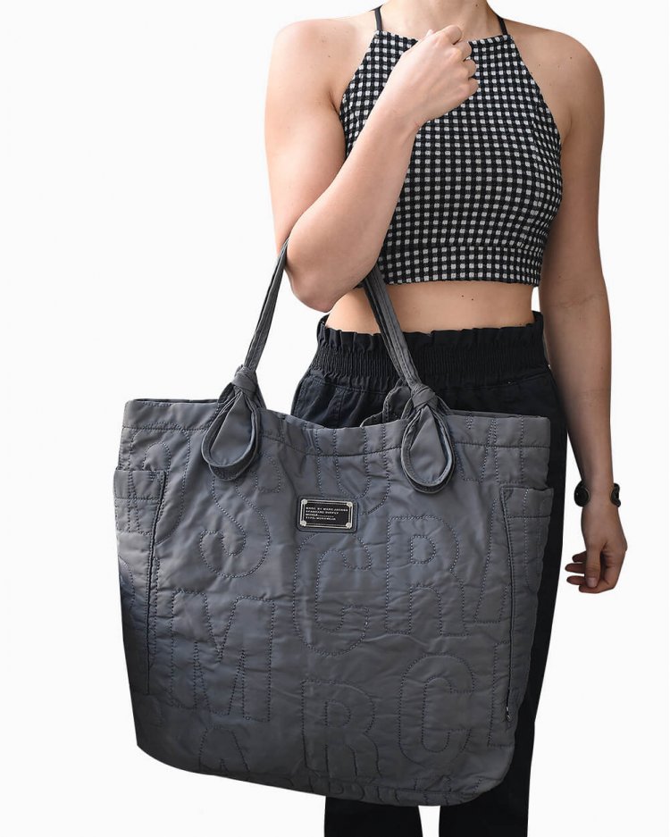 Bolsa Marc Jacobs original Standard Supply Cinza feminina
